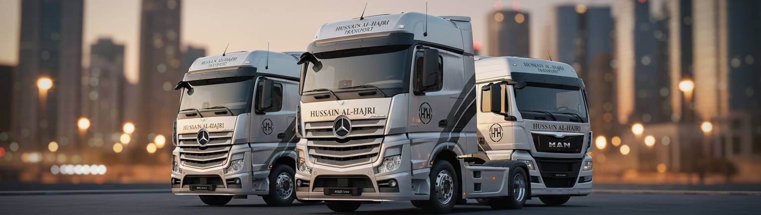 Hussain Al-Hajri Transport fleet and operations - Leading transportation company in Saudi Arabia